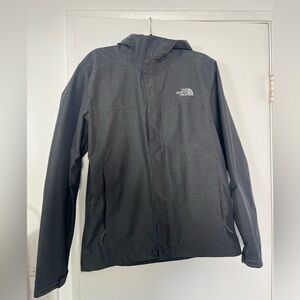 The North Face Men's Venture Rain Jacket Asphalt Gray size Medium